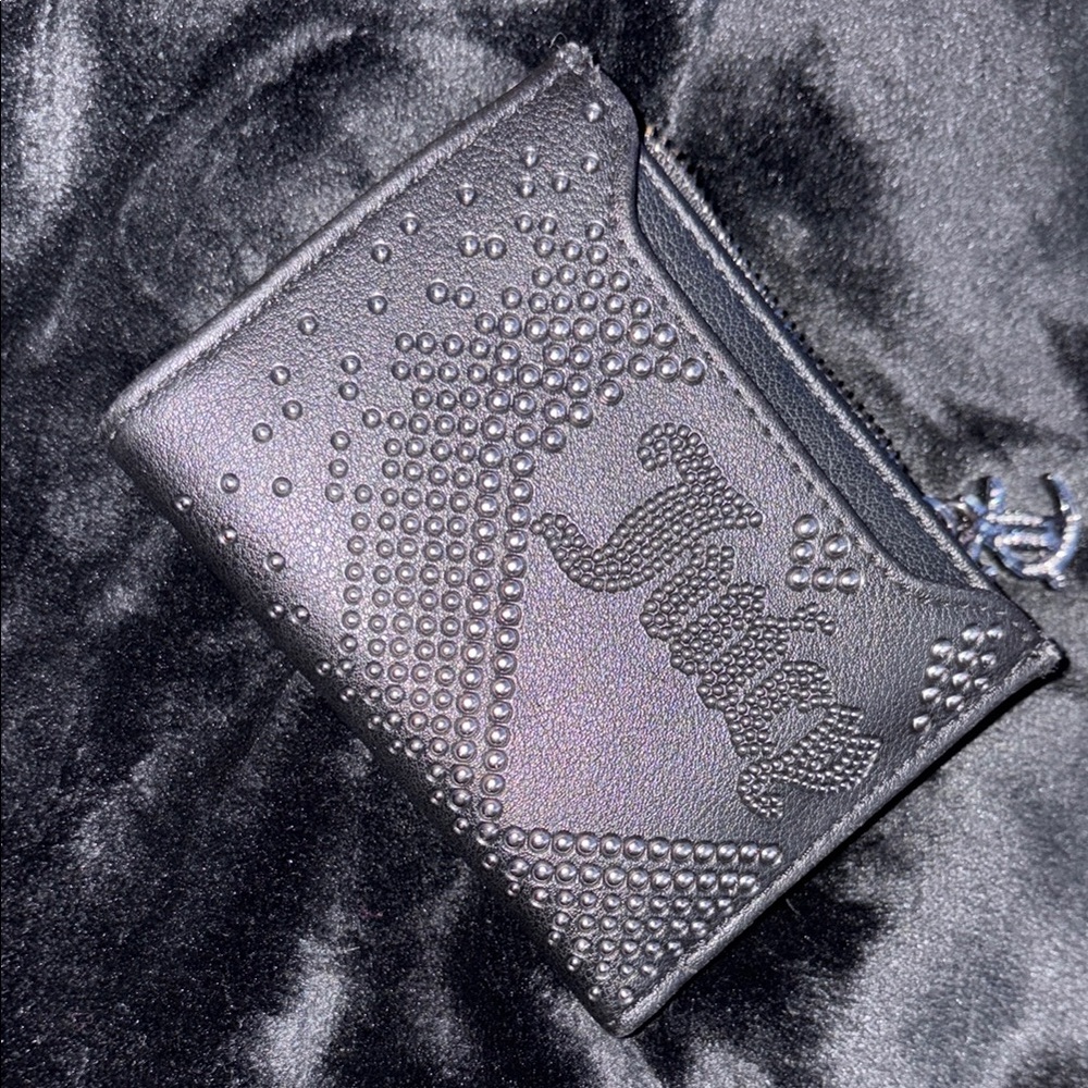 Juicy Couture Black Studded Wallet
